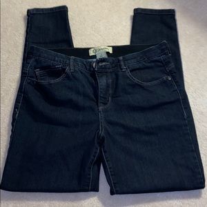 Dark denim jeans Elastic Waist